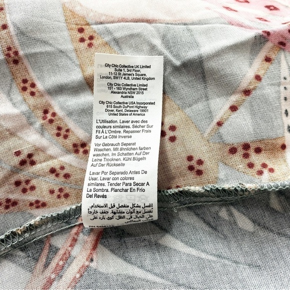 Evans Tropical Windown Tiers Flutter Sleeve Dress Size 22/24 - Picture 9 of 10